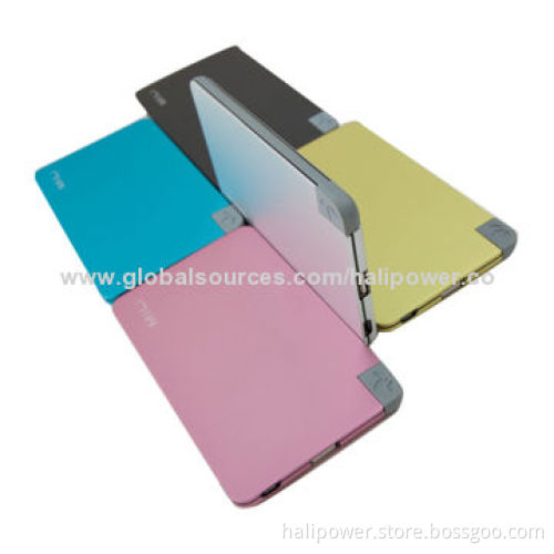 External Battery Chargers with 5,000mAh Capacity, CE and ROHS Marks